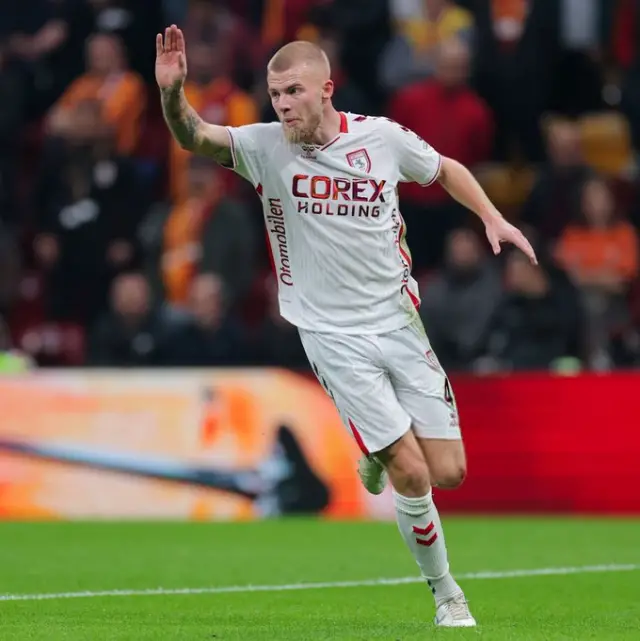 Antrenmanda sakatlanan oyuncu