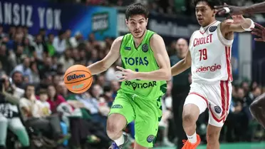 TOFAŞ, BCL Play‑In Turunda Cholet Basket'i 89-75 Mağlup Etti