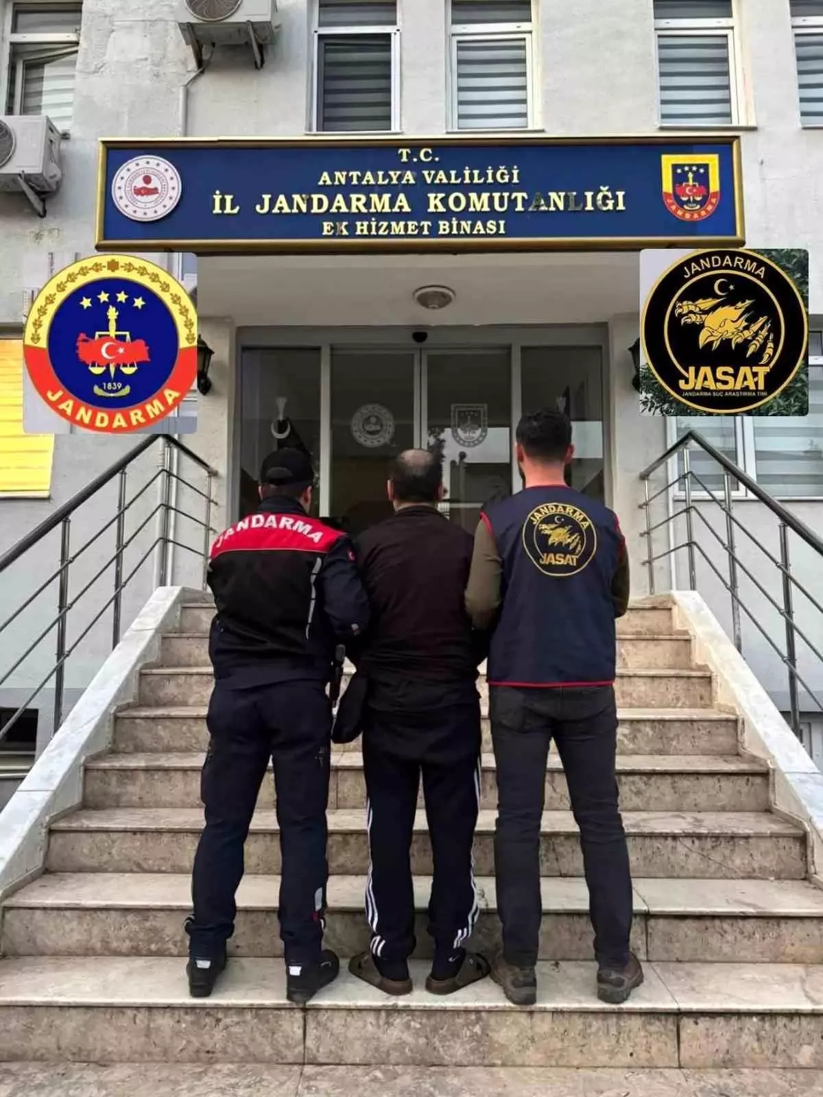 Antalya’da 26 Yıl Hapis Cezalı Firari Hükümlü Jandarma Operasyonunda Yakalandı