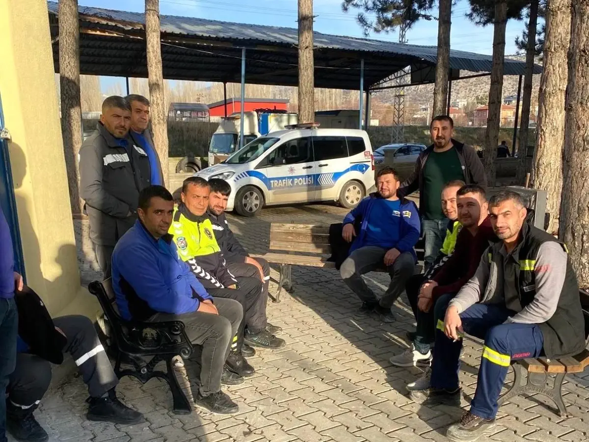 Konya Bozkır’da Polis, KOSKİ Personeline Trafik Güvenliği Eğitimi Verdi