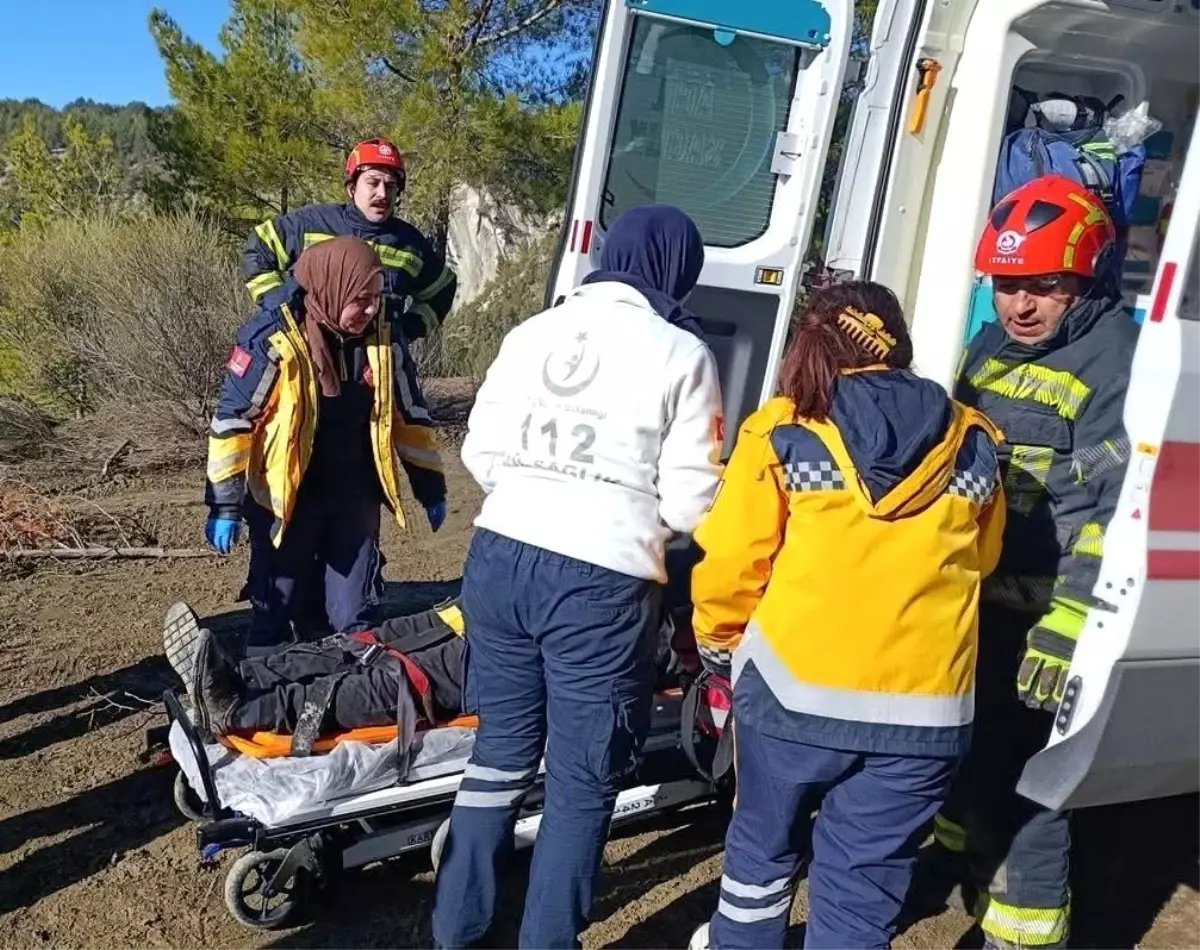 Denizli Çameli'de Traktör Kazası: 1 Yaralı