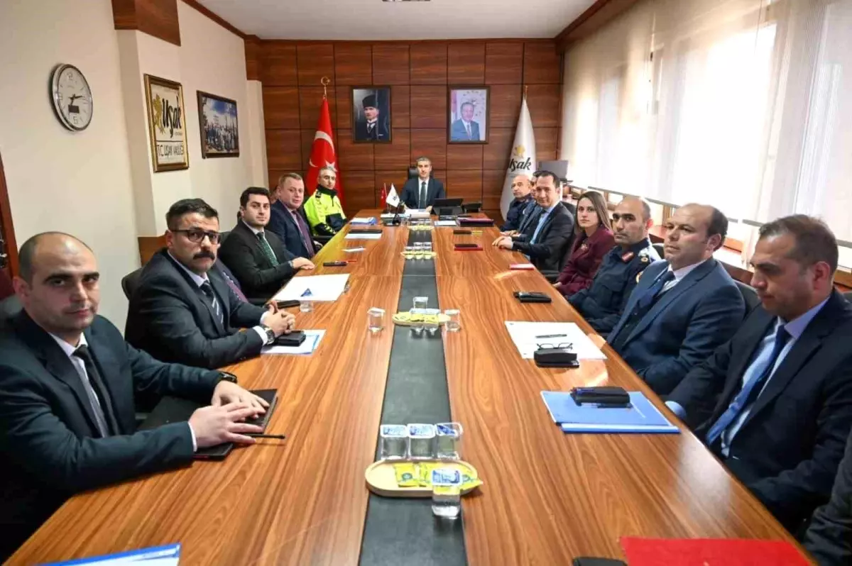 Uşak güvenlik toplantısı kapak fotoğrafı