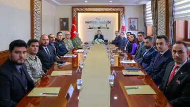 Toplantı sırasında çekilmiş fotoğraf