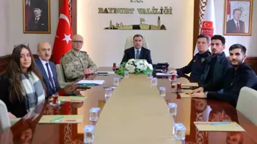 Bayburt Asayiş Bilançosu Sunumu