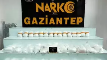 Gaziantep’te Devasa Uyuşturucu Operasyonu: 612 Kilogram Madde Ele Geçirildi