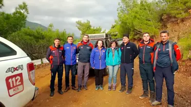 Kurtarılan üç kişi