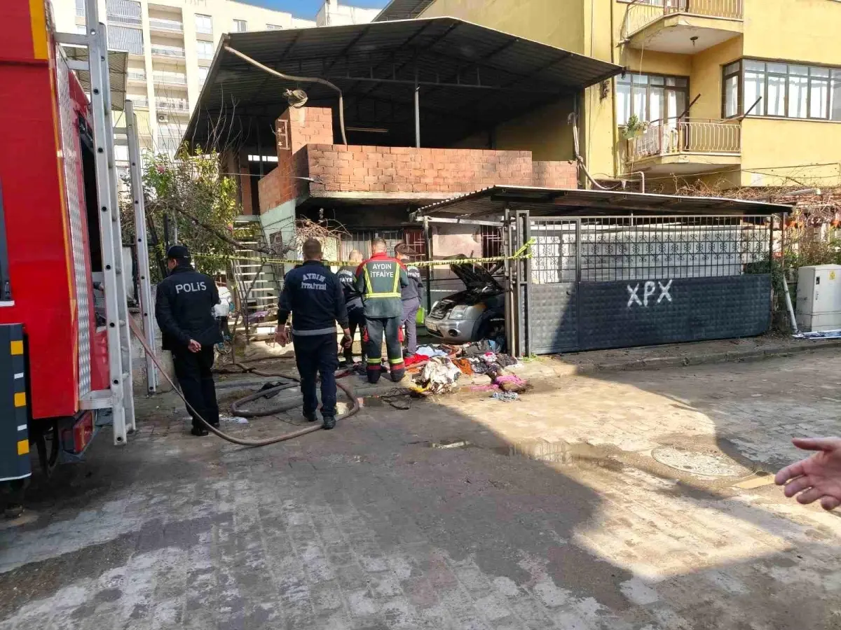 Aydın’da 63 Yaşındaki Adam Evi ve Aracını Yaktı, Silahla Kendini Yaraladı