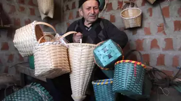 Haki Atasever’in plastik sepetleri