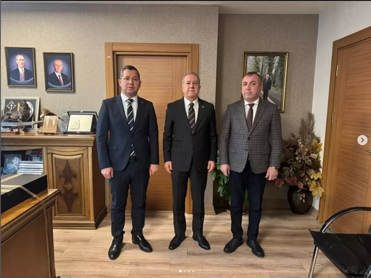 Asarcık Belediye Başkanı Şerif Kılağuz Ankara’da MHP ve AK Parti Milletvekilleriyle Projelerini Görüştürdü