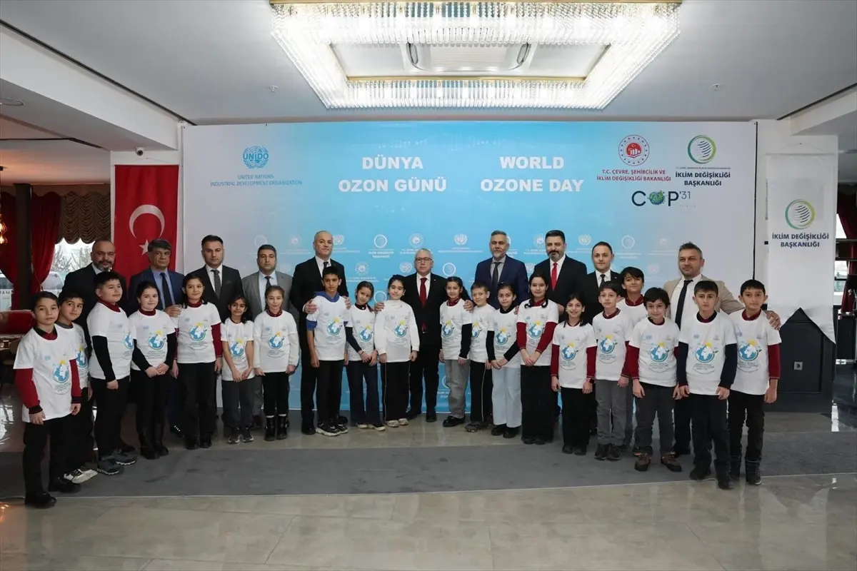 Sivas'ta Çocuklarla Ozon Bilincini Artıran Etkinlik