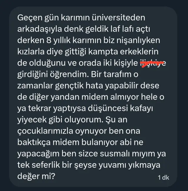 Evlilik terapisi seansı