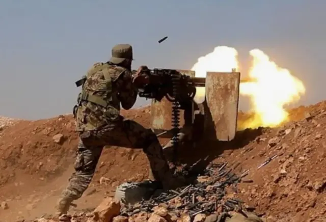 Çatışma sahasından görüntü