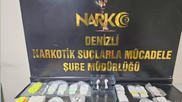 Denizli'de Büyük Uyuşturucu Operasyonu: 2,4 Kg Metamfetamin Ele Geçirildi, 2 Şüpheli Tutuklandı