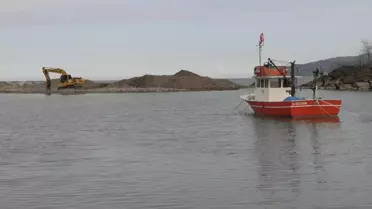 Rize balıkçı barınağı hizmete açıldı