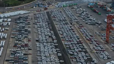 Havadan çekilmiş sıfır otomobil yoğunluğu