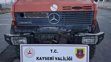 Kayseri Yeşilhisar’da Dronla Tespit Edilen Kaçak Kazı Şüphelileri Gözaltına Alındı