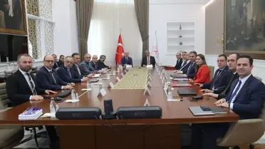 Toplantı sırasında çekilen fotoğraf