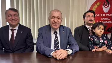 Zafer Partisi Kartal ilçe başkanlığı açılışından görüntü