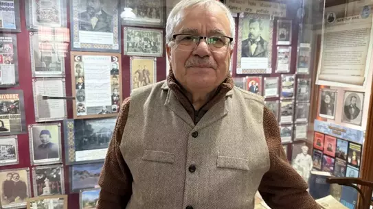 Namık Kemal Evi içinde sergi alanı