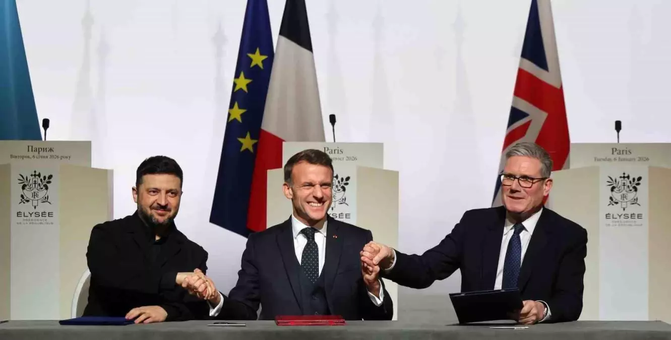 Zelenskiy, Macron ve Starmer'dan Ukrayna'ya Uluslararası Güç Dağıtım Kararı