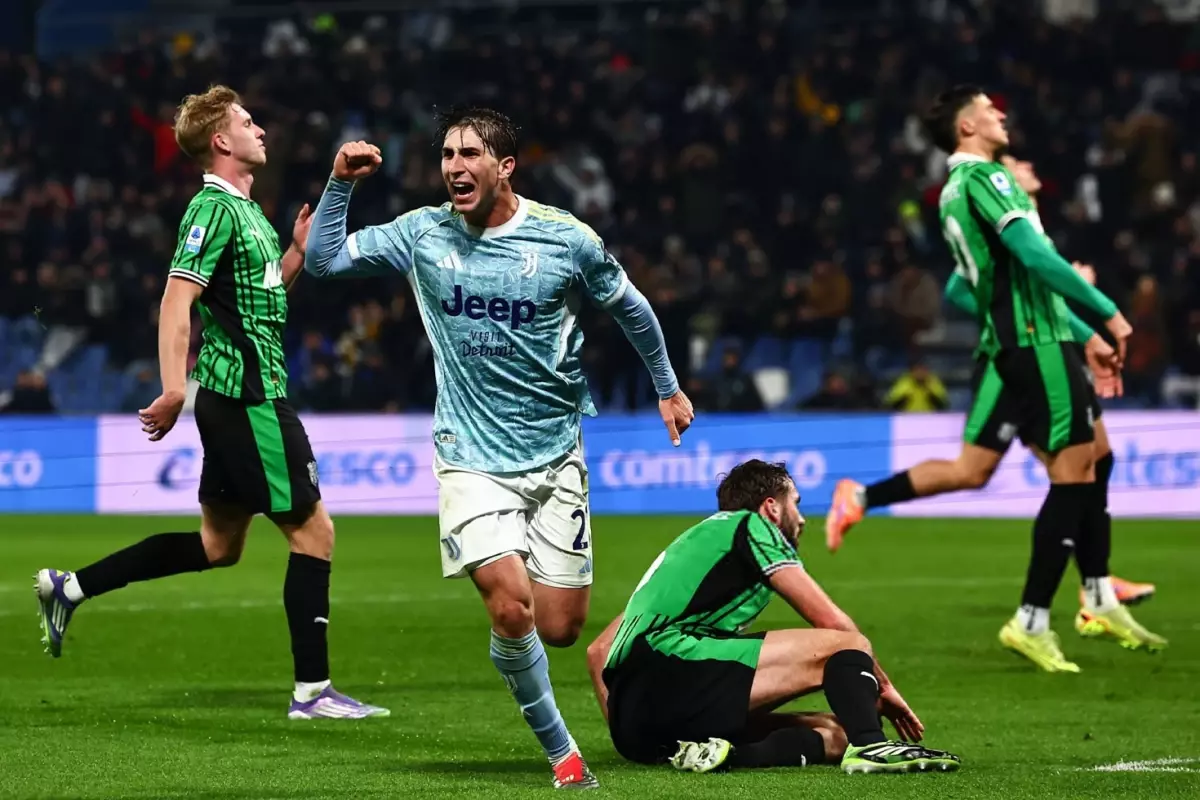 Juventus, Sassuolo'yu 3-0 Temiz Geçişle Geçti: Kenan Yıldız 85 Dakika Sahada