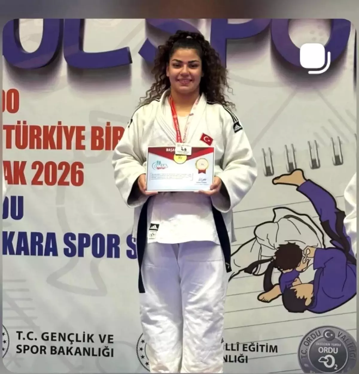 Mürüvetnur Özkan, Judo +70 kg Kategorisinde Türkiye Şampiyonluğunu Kazandı