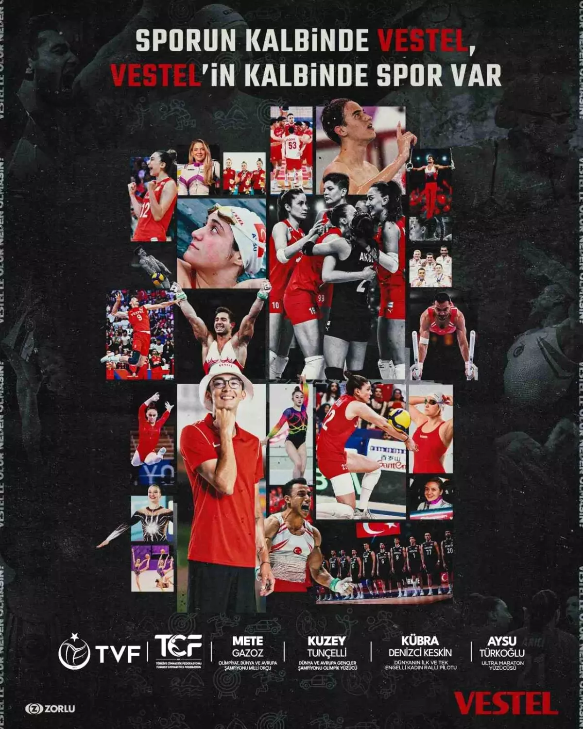 Vestel Destekli Sporcular 2025'te Rekor Başarılar Kazandı