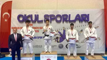 Judo müsabakasından bir an