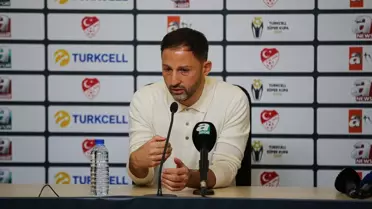 Maç anlarından bir kare