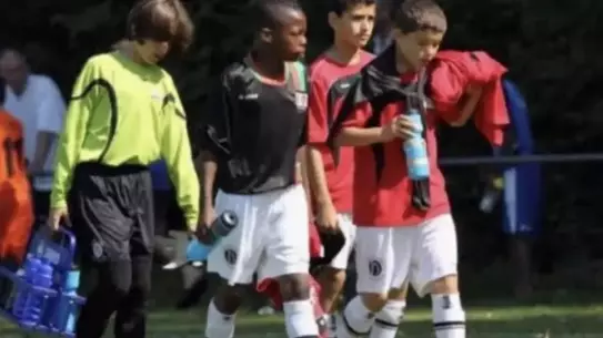 Musaba ve Kadıoğlu’nun NEC Nijmegen’deki eski fotoğrafı