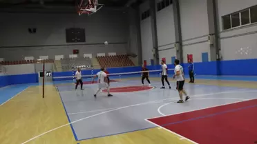 Turnuva maçlarından bir anlık görüntü