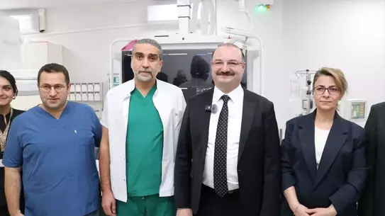 Yeni nesil anjiyografi cihazı kullanımda