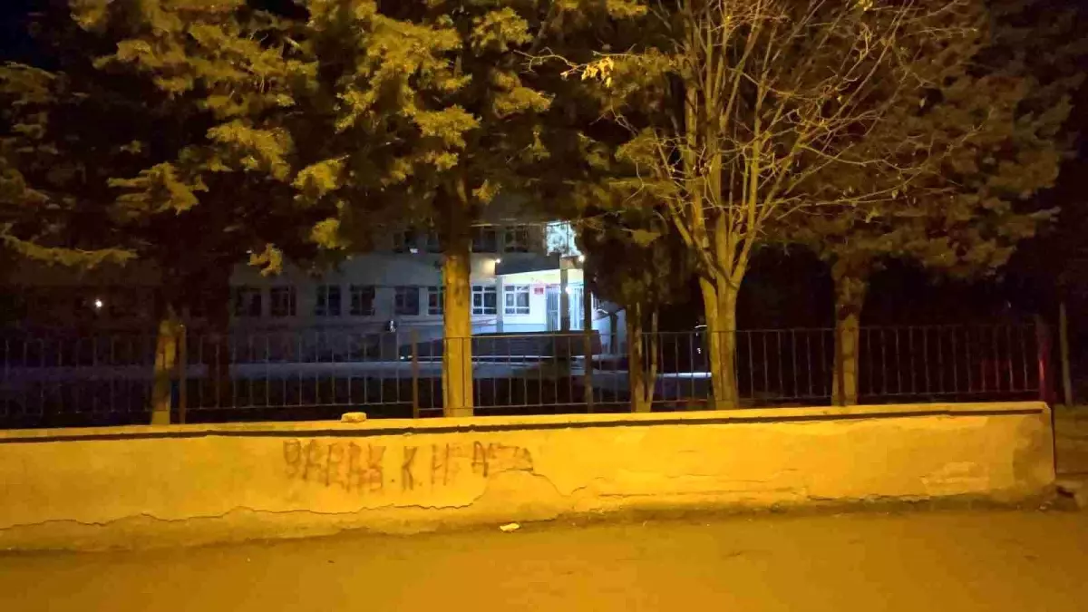 Eskişehir okul bahçesinde bıçaklama olayının fotoğrafı