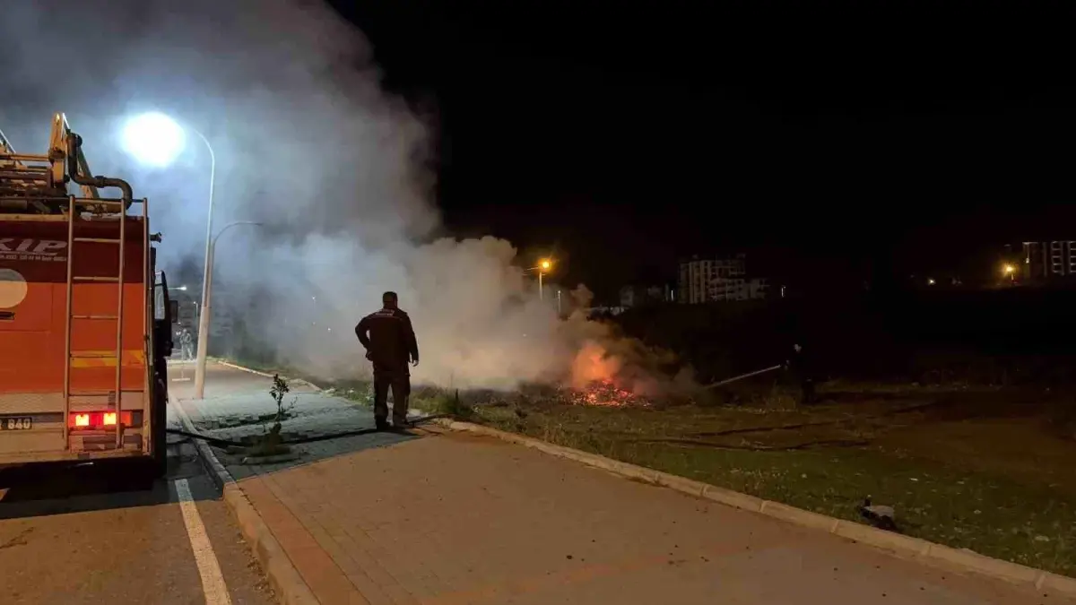 Gazipaşa’da Çalılık Yangını Hızlı Müdahale ile Kontrol Altına Alındı