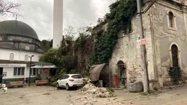 Mudanya’da Tarihi Aydınpınar Kilisesi Fırtına Nedeniyle Kısmen Çöktü