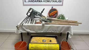 Tokat Artova’da Kaçak Kazı Şebekesi Çökertildi