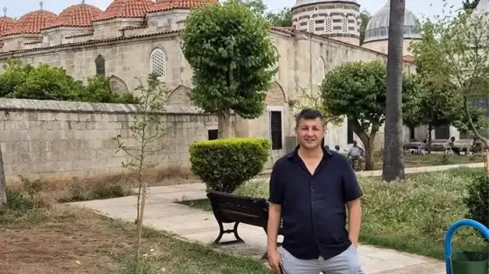 Motosiklet kazası sonrası olay yeri