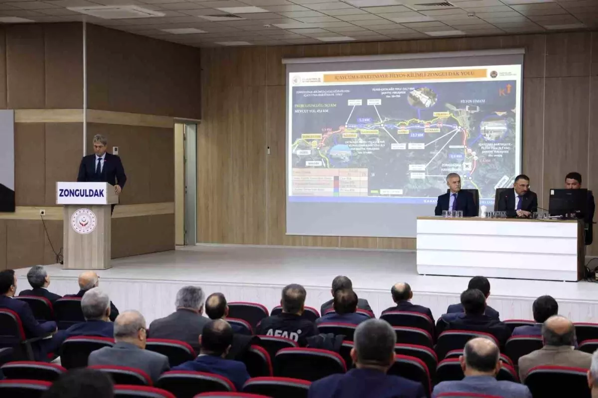 Zonguldak’taki 1. İl Koordinasyon Kurulu Toplantısında 2025 Yatırımları ve 582 Proje Değerlendirildi