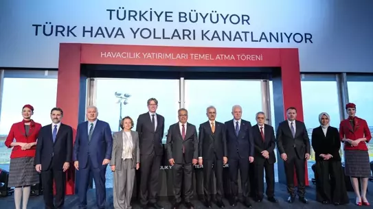 THY uçak motoru bakım merkezinin planları