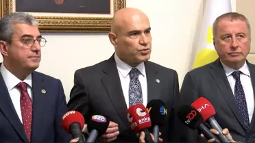 CHP heyeti ve muhalefet partileri toplantı anı