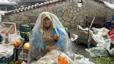 Menteşe pazarındaki sel baskını