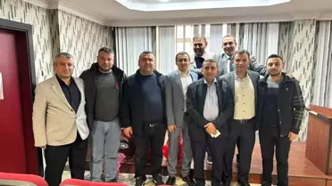 Tavşanlı Elektrik ve Saatçiler Odası bayrak değişimi