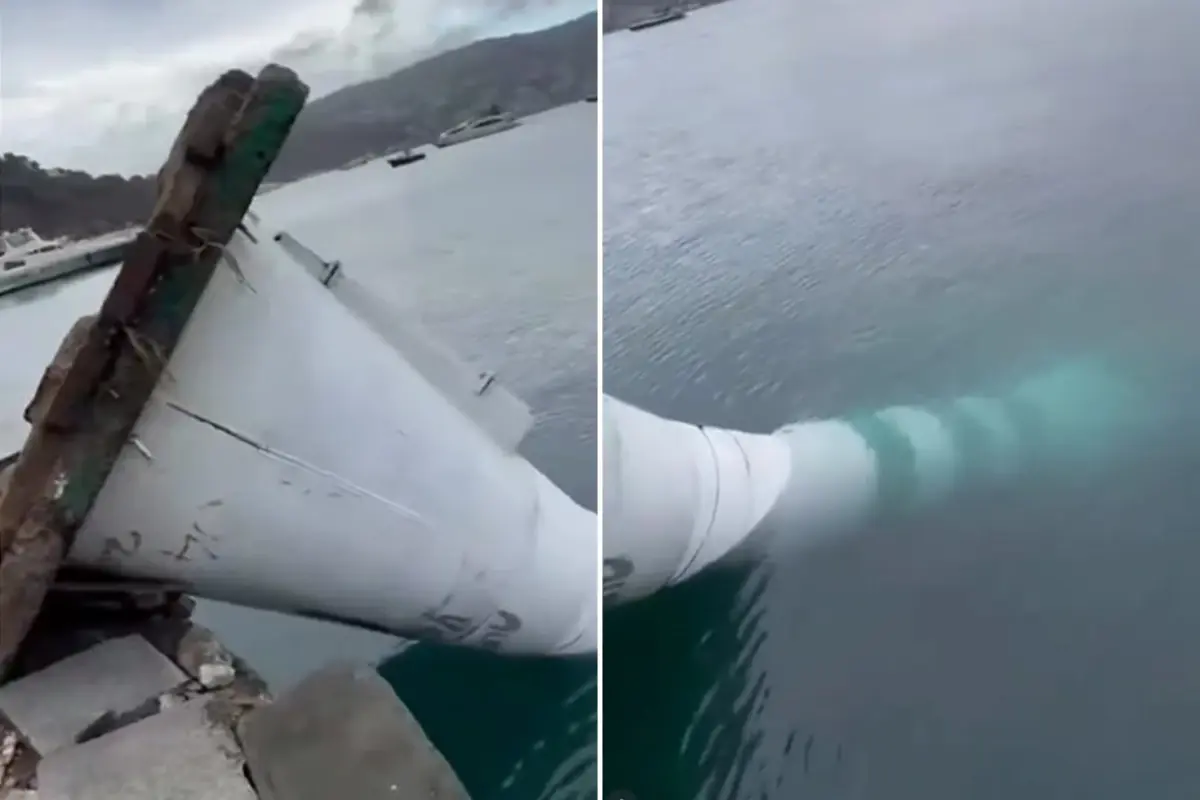 Şiddetli Fırtına İstanbul’u Vurdu: Kireçburnu Deniz Feneri Kayan Dalgalarla Yüzleşti