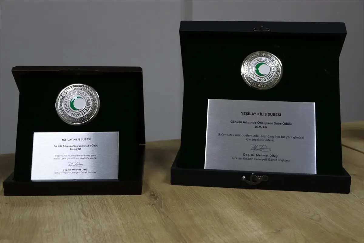 Kilis Yeşilay, Bağımlılık Mücadelesinde Üç Kategoride Ödül Sahibi Oldu