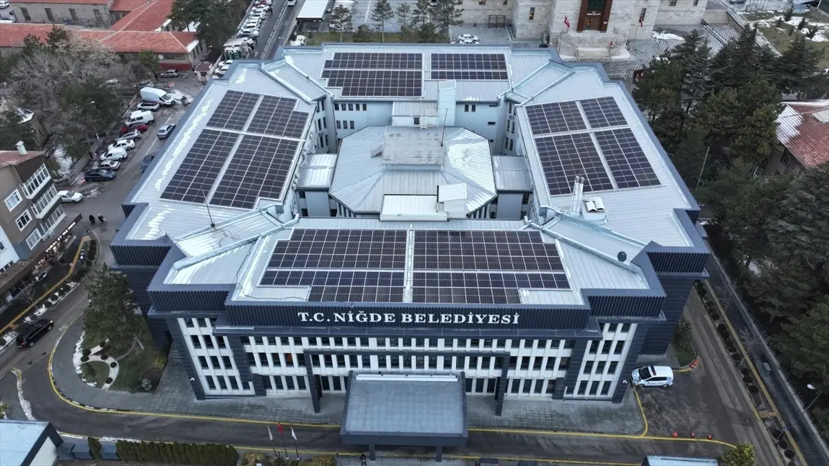 Niğde Belediyesi Güneş Enerjisi Santraliyle Şehrin Enerji Bağımsızlığını Güçlendiriyor