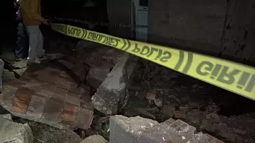 Bursa Kestel’de Şiddetli Lodos Duvarı Yıkarken Genç Hayatını Kaybetti