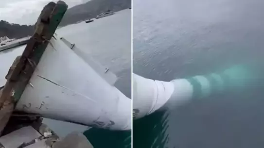 Şiddetli Fırtına İstanbul’u Vurdu: Kireçburnu Deniz Feneri Kayan Dalgalarla Yüzleşti