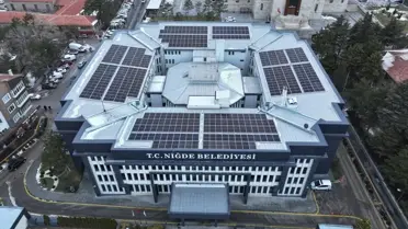 Niğde Belediyesi Güneş Enerjisi Santraliyle Şehrin Enerji Bağımsızlığını Güçlendiriyor