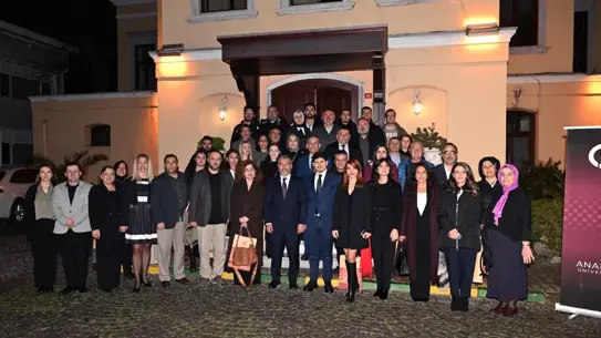 Prof. Dr. Yusuf Adıgüzel konuşma anı