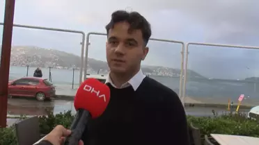 Devri alınan deniz feneri yakın çekim